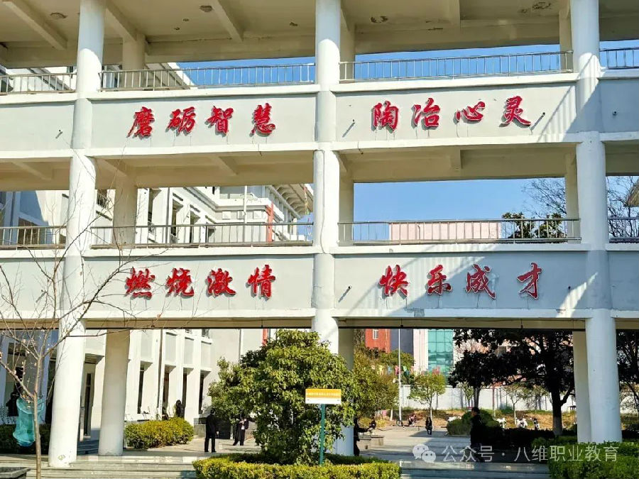 江苏宿迁八维学校校园文化建设景观上新啦