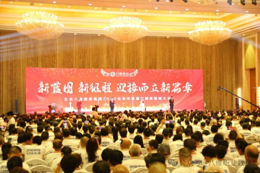 北京八维信息集团2025业务年度夏季精英誓师大会隆重开幕